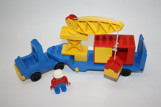 Duplo Set - 2638 LKW mit Kran - Vollständige Sets - Fahrzeuge