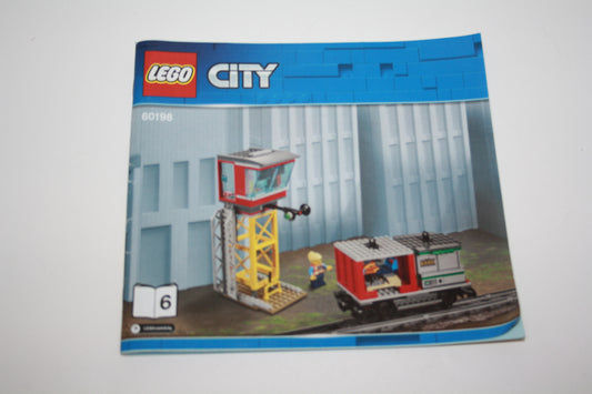 LEGO® City - 60198 Güterzug - Heft6 - OBA/Bauanleitung