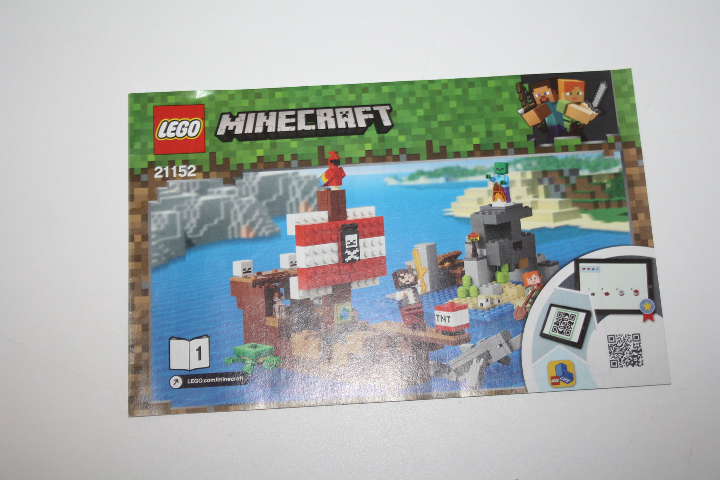 LEGO® Minecraft - 21151 Das letzte Gefecht - Heft1 - OBA/Bauanleitung