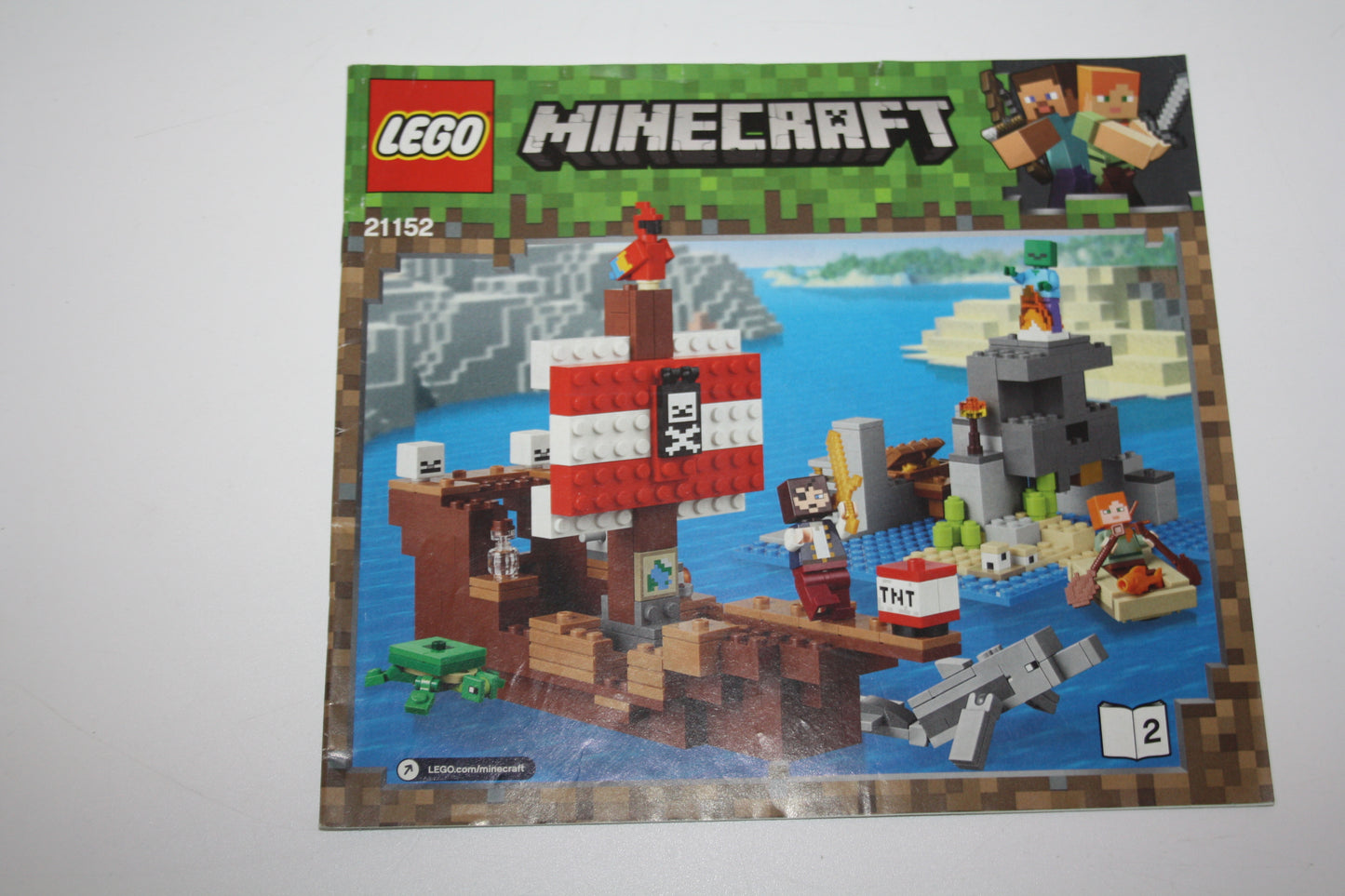 LEGO® Minecraft - 21151 Das letzte Gefecht - Heft2 - OBA/Bauanleitung