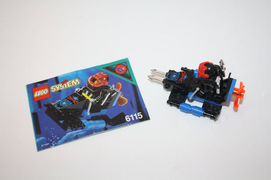 LEGO® System Aquazone Set - 6115 Shark Scout - inkl. BA