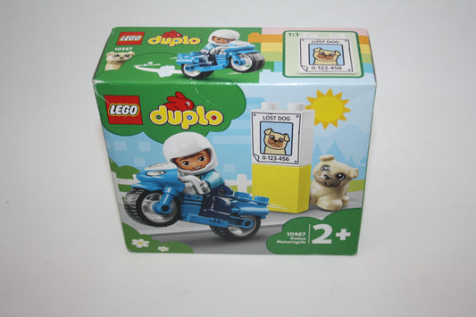 Duplo Set - 10967 Polizeimotorrad - neu/unbespielt