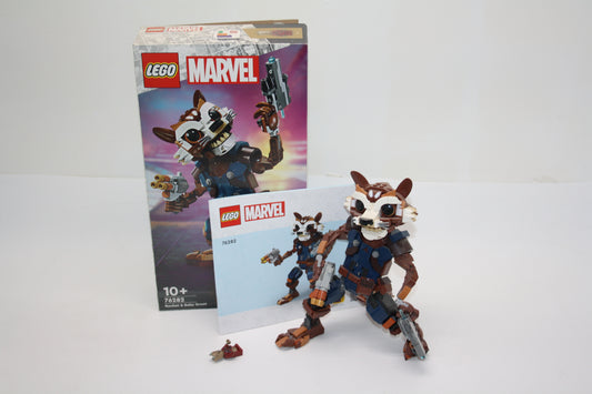 LEGO® Super Heroes - 76282 Rocket & Baby Groot - Inkl. BA & OVP