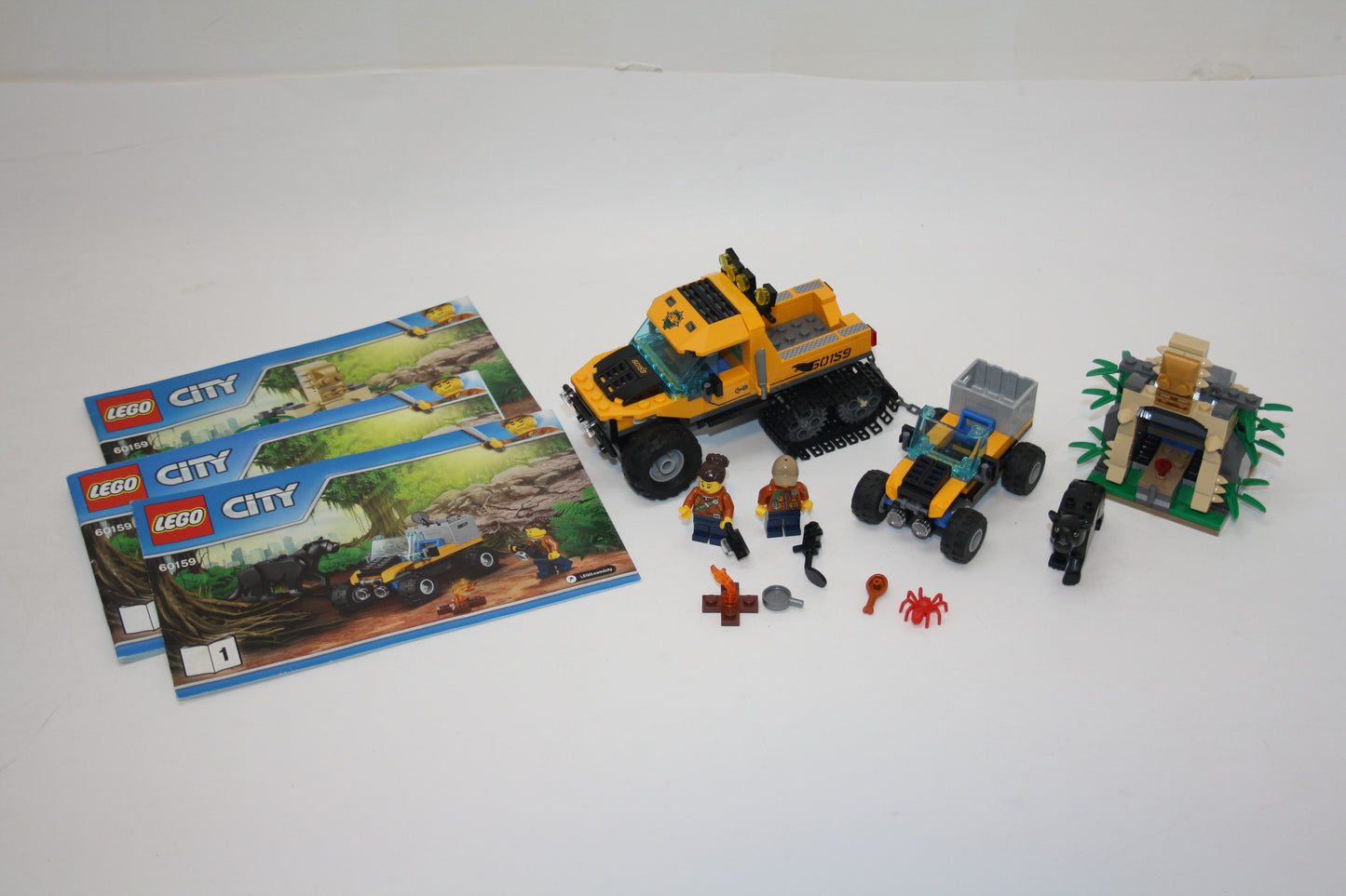 LEGO® - City Set - 60159 Mission mit dem Dschungel-Halbkettenfahrzeug - inkl. BA