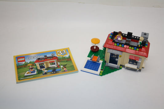 LEGO® Creator 3in1 Set - 31067 Ferien am Pool - inkl. Bauanleitung