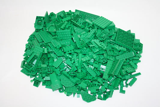 LEGO® Kiloware - 1kg Grüne Teile - farblich sortiert