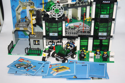 LEGO® - City - Set 6334 Polizeiwache/Hauptquartier - inkl. BA & OVP
