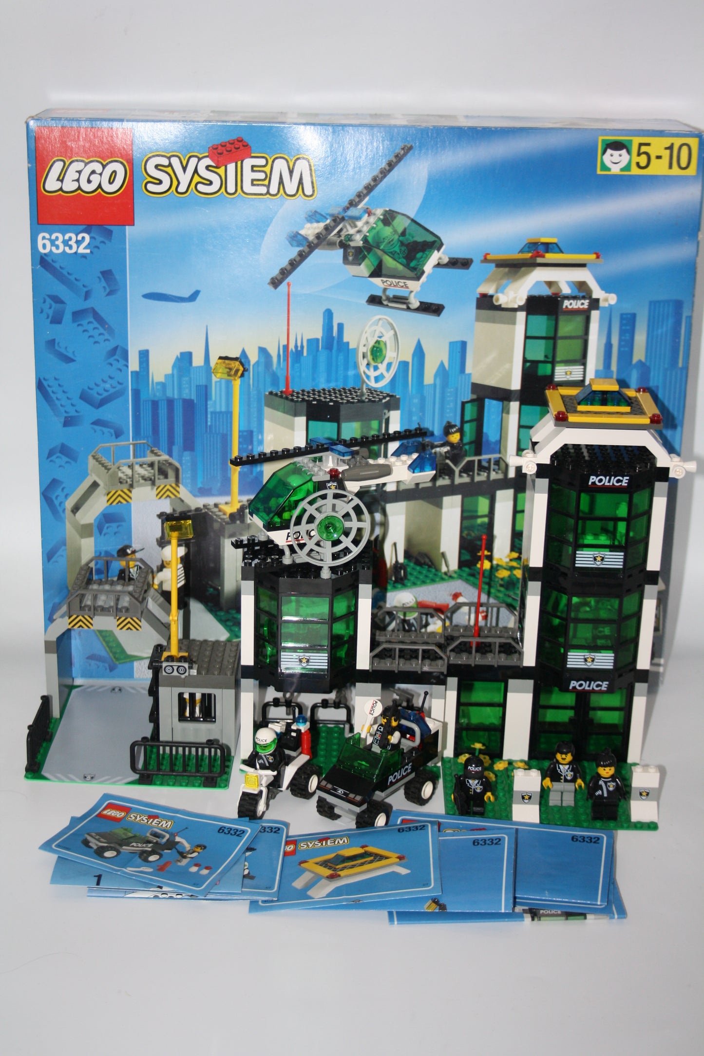 LEGO® - City - Set 6334 Polizeiwache/Hauptquartier - inkl. BA & OVP