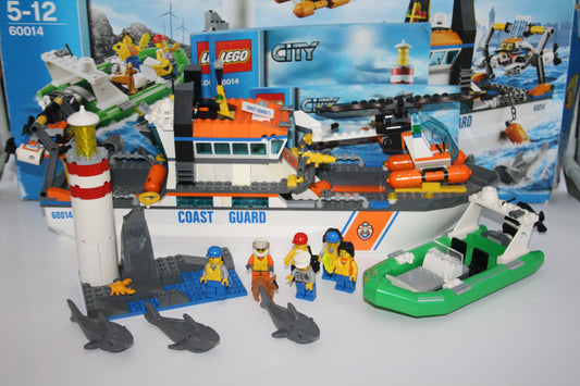 LEGO® - City - Set 60014 Küstenwache Patroille - inkl. BA & OVP