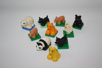 Duplo - 5-10x Tiere Sparpaket - nur Alte Tiere