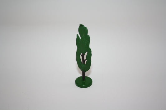 LEGO® - Baum Flache Zypresse bemalt mit massivem Sockel - Pflanze/Grün - FTCyp - Einzelteile