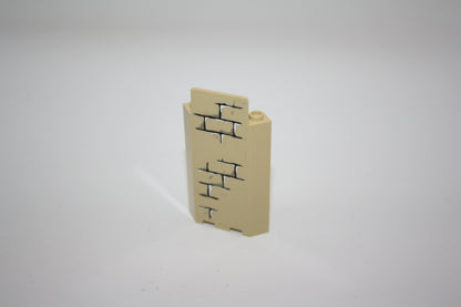 LEGO® - 3x3x6 Panel/Eckwand/Burgwand - Harry Potter Beklebung - 87421 - beige/tan - Harry Potter