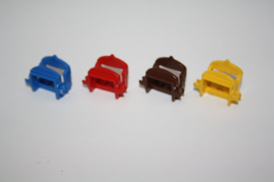 LEGO® - Pferdesattel/Sattel/Saddle mit zwei Clips - 4491b - versch. Farben - Tiere/Zubehör
