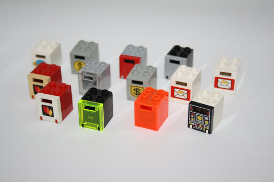 LEGO® - 5-20x Kiste/Briefkasten/Tresor komplett 2x2x2 - Sparpaket - 4346+4345 - Kisten/Truhen
