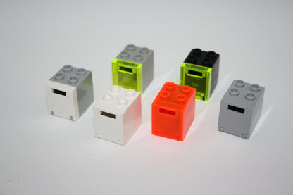 LEGO® - Kiste/Briefkasten/Tresor komplett 2x2x2 - versch. Farben - 4346+4345 - Kisten/Truhen