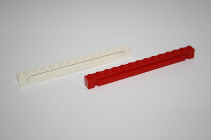 LEGO® - 1x14 Brick/Stein mit Führung für Garagen - rot - 4217 - Steine