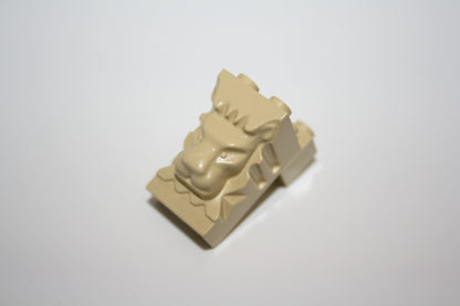 LEGO® - Minifigur/Statue Löwenkopf - beige/Tan - 30274 - Minifiguren