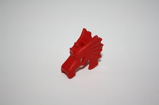LEGO® - Pferderüstung/Kopfschutz/Pferdemaske  - Drache rot - Tiere/Zubehör
