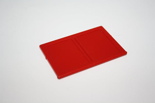 Duplo - Heckklappe für Anhänger mit Kippfunktion - rot - Ersatzteile/Einsätze