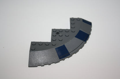 LEGO® - Stein runde Ecke 10x10 mit Neigung 33 Kante - versch. Farben - 58846 - Platten