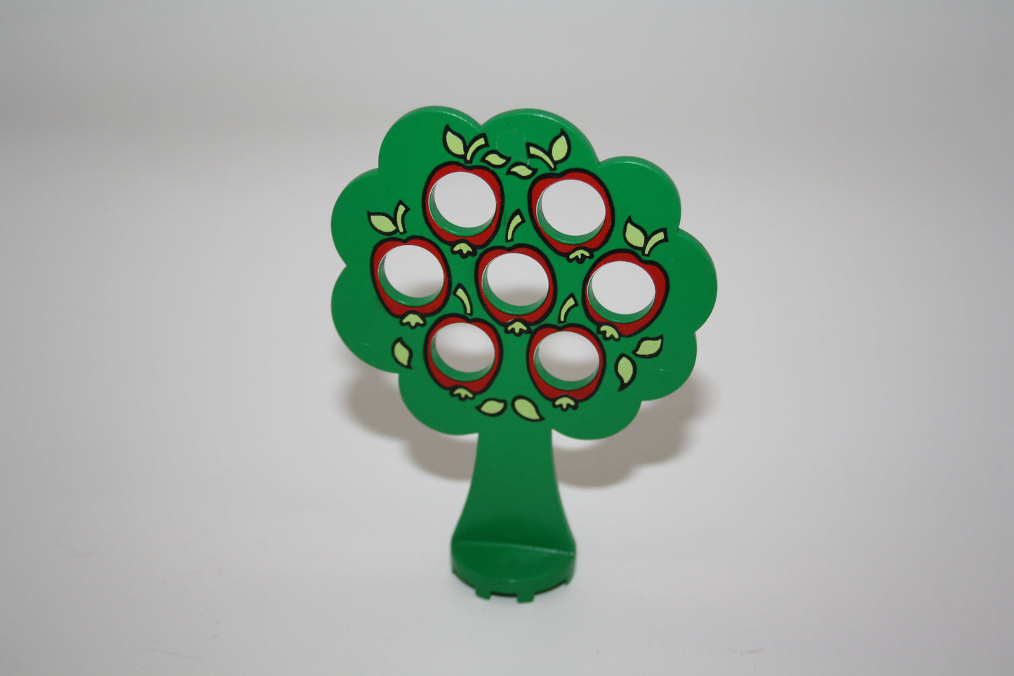 LEGO® Fabuland - Apfelbaum/Baum mit Äpfel Muster - grün - fabea2