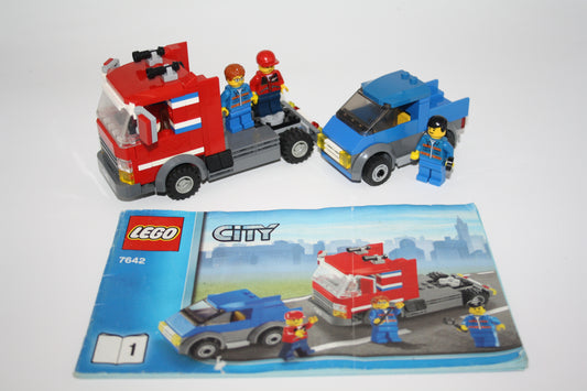 LEGO® City - LKW/Zugmaschine und Auto aus 7642 inkl. BA  - Auto/LKW/Fahrzeuge