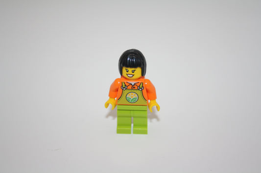 LEGO® City - Bäuerin m. schwarzen Haaren - aus 60346 - Minifigur