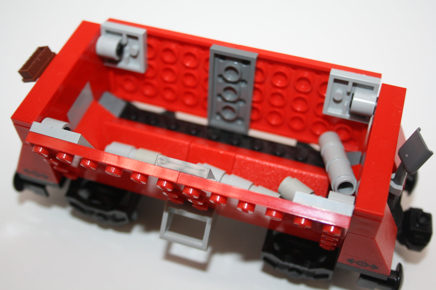 LEGO® Eisenbahn - Selbstentladewagen/Kohlewagen - aus 7898 - Waggon/Wagon