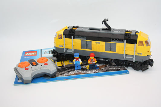 LEGO® Eisenbahn - Lok mit RC Steuerung & Minifiguren - aus 7939 - LOK/Wagon