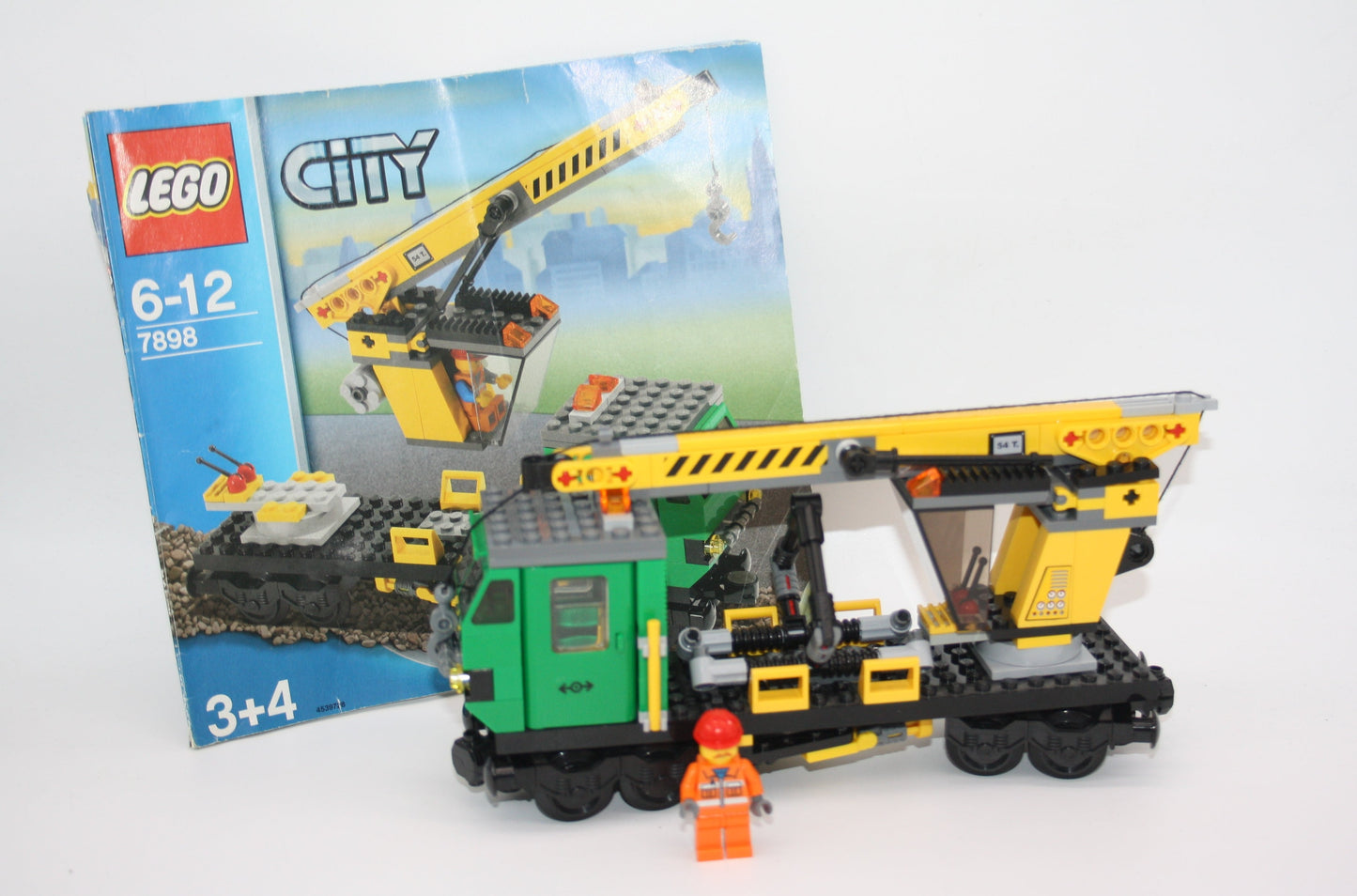 LEGO® Eisenbahn - Kranwagen - aus 7898 - Waggon/Wagon - inkl. BA