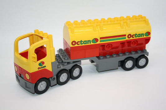 Duplo - Octan Tankwagen ohne Soundmodul - rot/gelb - Baustelle - LKW/Lastwagen - Fahrzeuge