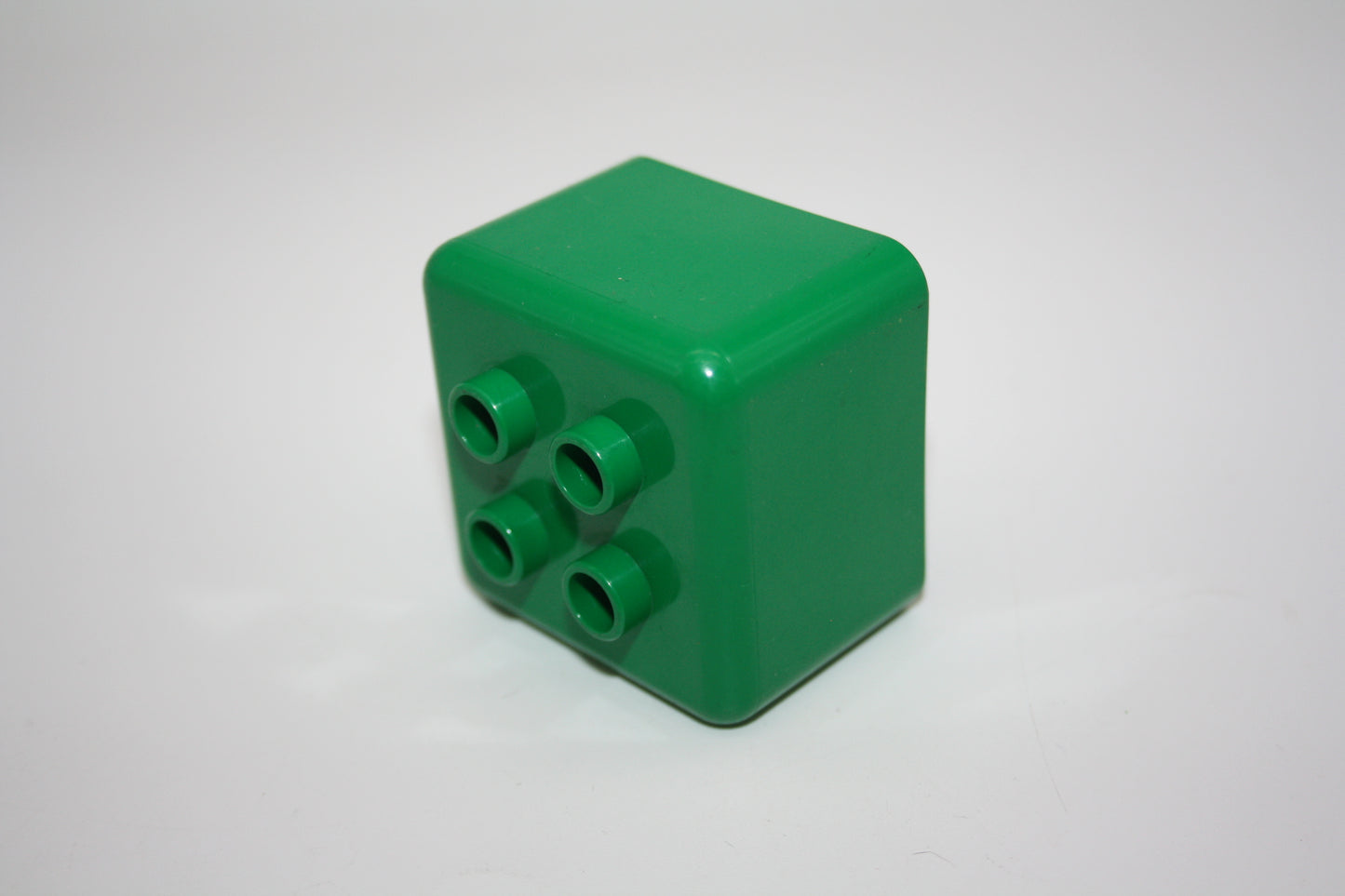 Primo® - 1x1 Adapter Stein (Primo -> Duplo)  - grün - große Teile