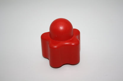 Primo® - 1x1 Stein - Zahnrad - rot - große Teile