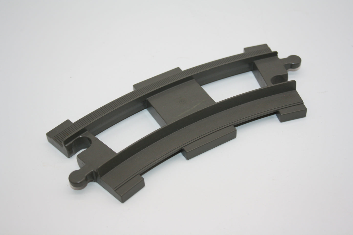 Duplo - Kurve/gebogene Gleise  - Altgrau/dunkelgrau - Schienen - Eisenbahn