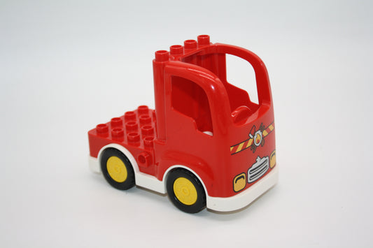 Duplo - Feuerwehr LKW Zugmaschine - rot - LKW/Lastwagen - Fahrzeuge