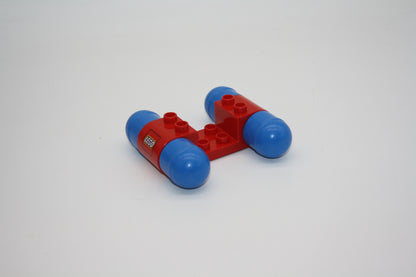 Duplo - Retro/Vintage Auto mit dicken Rädern - rot/blau - Auto/PKW - Fahrzeuge