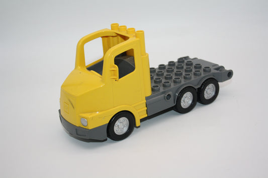 Duplo - LKW/Baustellen Lastwagen ohne Ladekiste - gelb - LKW/Lastwagen - Fahrzeuge