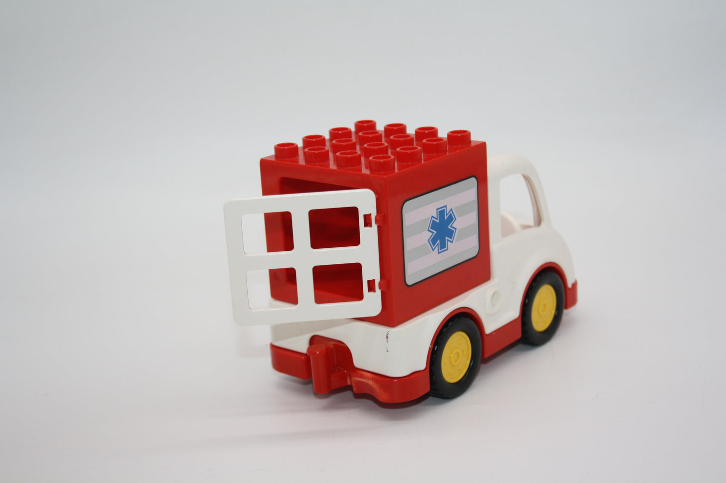 Duplo - Krankenwagen/Rettungswagen neuere Serie - rot/weiß - Auto/PKW - Fahrzeuge
