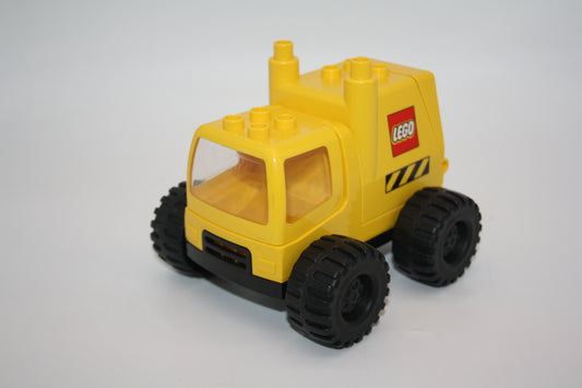 Duplo - LKW mit breiten Reifen - gelb - Baustelle - LKW/Lastwagen - Fahrzeuge