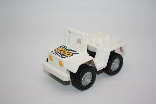 Duplo - Safari Geländewagen - weiß - Auto/PKW - Fahrzeuge