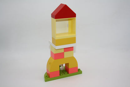 Duplo - großer Kletterturm mit Turnleiter als Rakete aus 10991 Traumspielplatz - neu/unbespielt