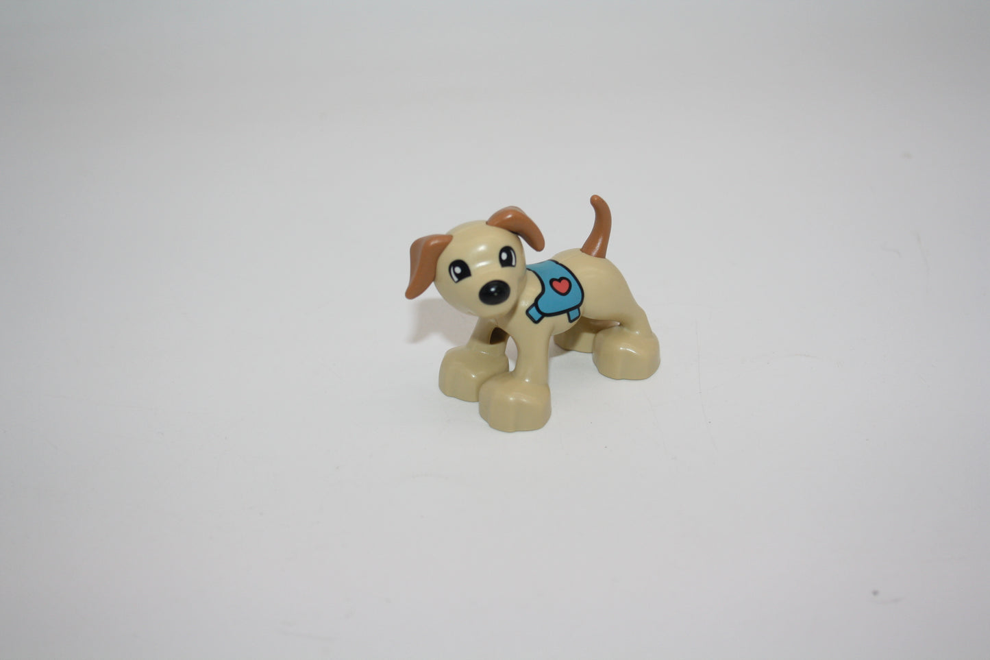 Duplo - Hund beige mit Hundegeschirr - Tiere - Bauernhof - Haustiere - neu/unbespielt