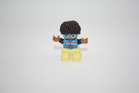 Duplo - Junge - Taucherbrille - gelbe Hose/blaue Schwimmweste - Figur