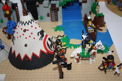 LEGO® Western - Set 6766 Indianer Dorf groß - Wilder Westen/Wild West - inkl. BA