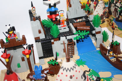 LEGO® Western - Set 6766 Indianer Dorf groß - Wilder Westen/Wild West - inkl. BA