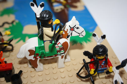 LEGO® Western - Set 6766 Indianer Dorf groß - Wilder Westen/Wild West - inkl. BA