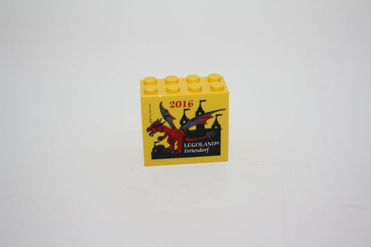 Lego - Feriendorf 2016 -  Sammelsteine - 2x4x2 Stein - Motivstein