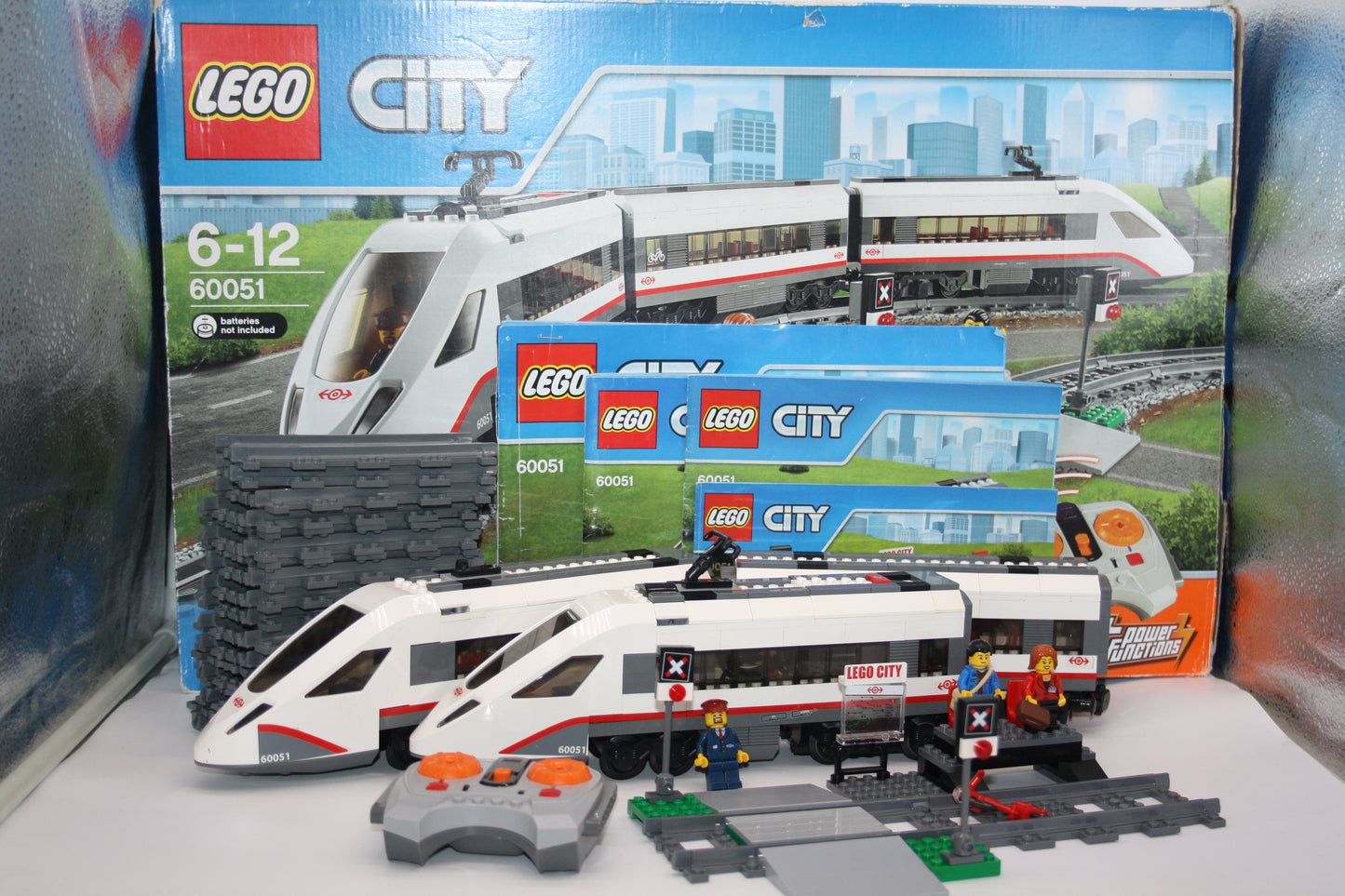 LEGO® City/Eisenbahn Set - Hochgeschwindigkeitszug ICE  - Waggon/Wagon