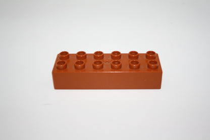 Duplo - 12er Steine (2x6 Noppen) - versch. Farben - Grundbausteine - einzelne Steine