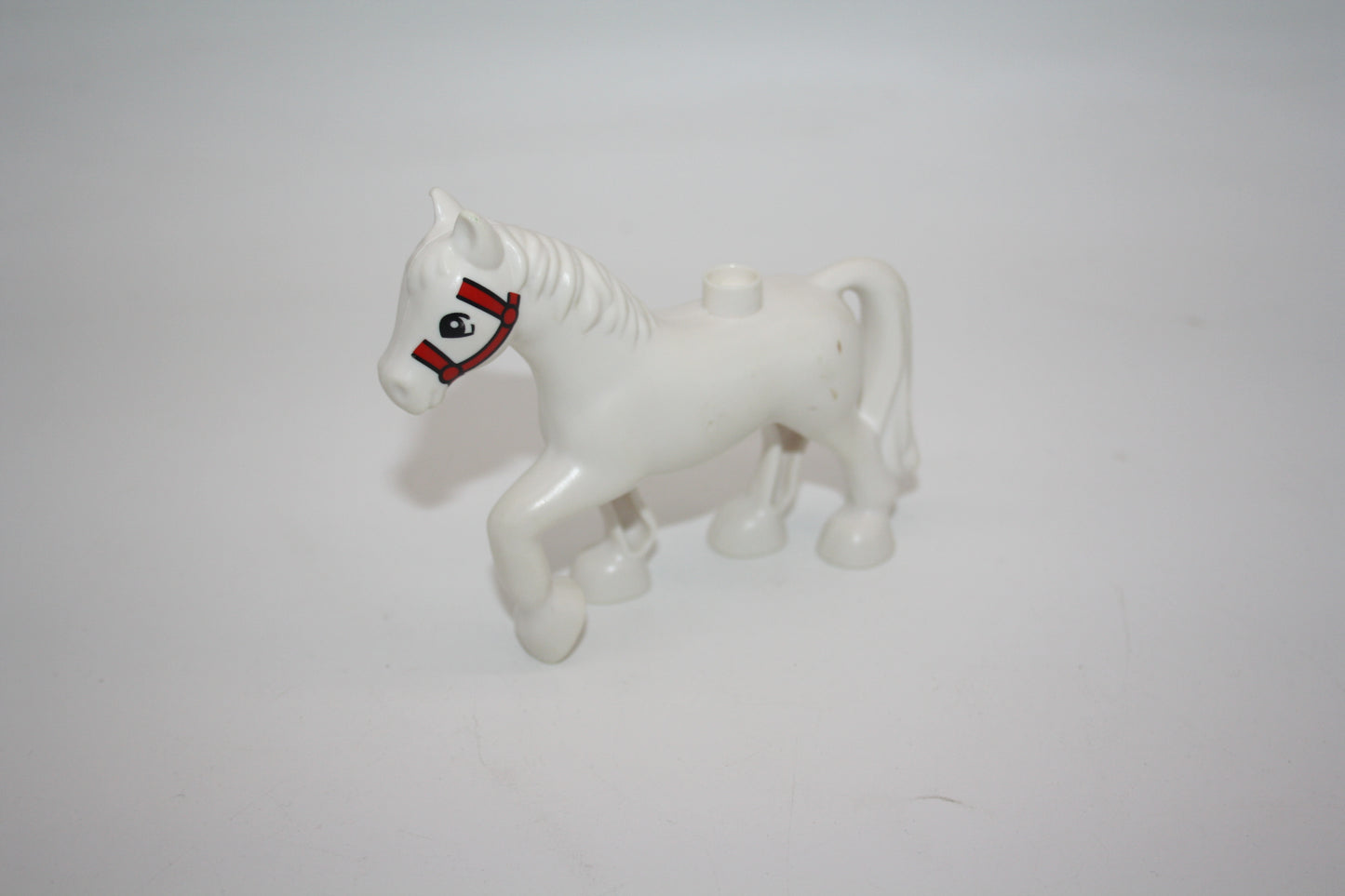 Duplo - Pferd weiß mit Halfter - Pferd - Tiere